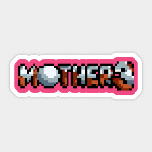 Mother 3 Pixel Art Logo Sticker